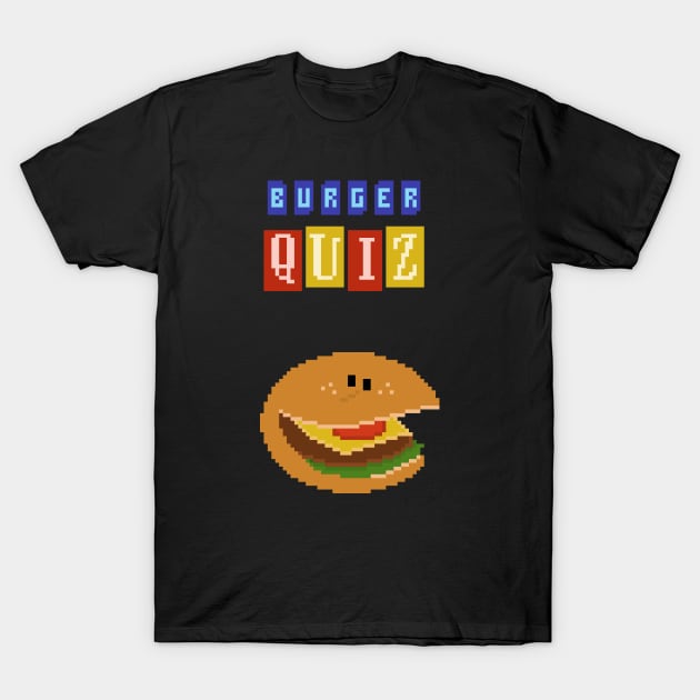 Burgy, le sandwich 8bit T-Shirt by pilou_pixel